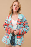 BLB127 - Aztec Fleece Jacket