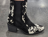 WILDER50 - BLK & WHT BOOTS