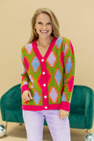 SG115 - Fiesta Fusion Colorful Aztec Cardigan