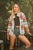 BLB127 - Aztec Fleece Jacket