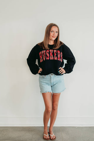 HFL101 - BANDANA HUSKERS CREW