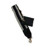 GGO167 Cell Phone Black Tan STRIPE