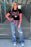 STE102 - RED CHECK Mesh Top Red