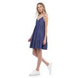 NZ105 -Tiered Tencel Baby Doll Dress