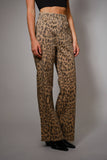BLB129 - Leopard Print Stud Pants