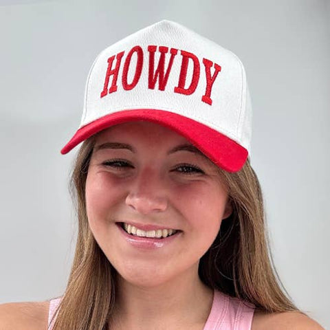 GGO143 - HOWDY CAP RED