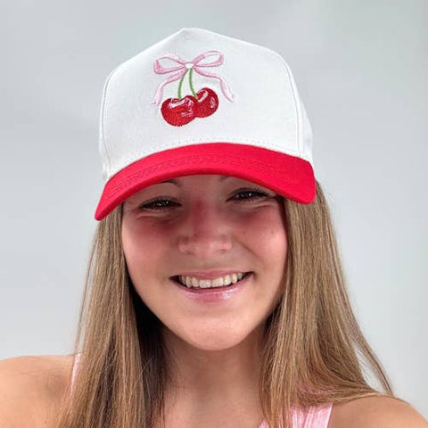 GGO121 -CHERRY BOW CAP