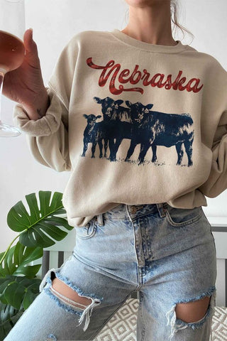 ALP101 - NEBRASKA CATTLE SWEATSHIRT -
