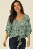 ANG109 - CACTUS PRINT TOP