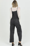 ANG113 - BLACK CARGO OVERALLS