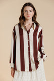 A&S102 - STRIPED BUTTON DOWN SHIRT -
