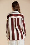 A&S102 - STRIPED BUTTON DOWN SHIRT -