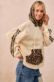 BIB105 - LEOPARD MIX HOODIE