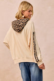 BIB105 - LEOPARD MIX HOODIE