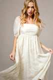 BLB102 - IVORY BABYDOLL DRESS