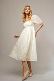 BLB102 - IVORY BABYDOLL DRESS