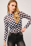BLB104 - CHECKERED MESH TOP -