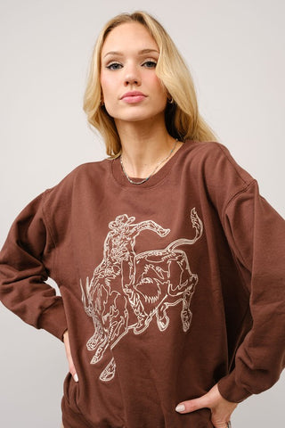BLB120 - BULL RIDER SWEATSHIRT -