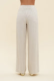 BLU105 -STRIPED LINEN PANTS