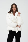 BLU118 - IVORY PUFF JACKET