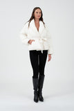 BLU118 - IVORY PUFF JACKET