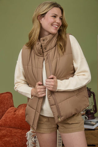 BLU124 - PUFFER VEST -