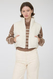 BLU126 - CROPPED PUFFER VEST