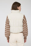 BLU126 - CROPPED PUFFER VEST