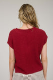 BLU138 - RED SWEATER VESTS -
