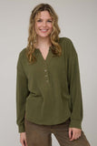 BLU141 - HENLEY KNIT TOP -