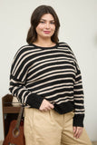 BLU146 - STRIPED SWEATER -