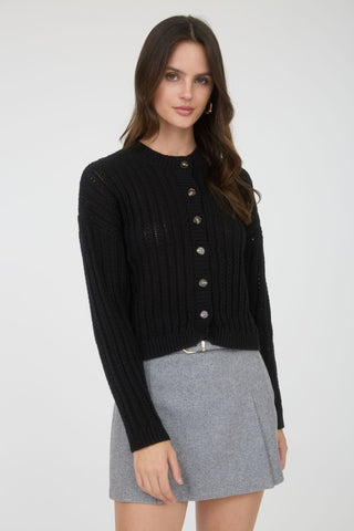 BLU155 - BUTTON DOWN CARDIGAN