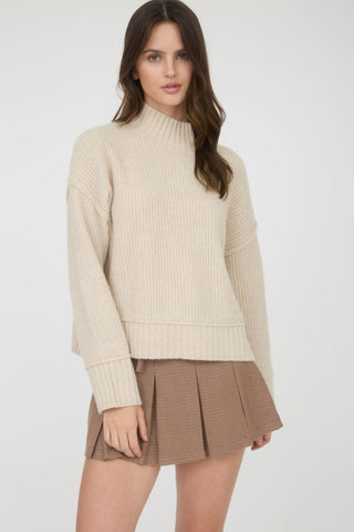 BLU156 - MOCK NECK SWEATER