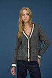 BLU166 - CHARCOAL CARDIGAN