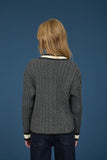 BLU166 - CHARCOAL CARDIGAN