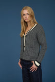 BLU166 - CHARCOAL CARDIGAN