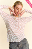 DAV110 - CHECKERED MESH TOP -