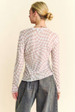 DAV110 - CHECKERED MESH TOP -