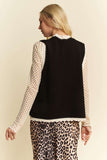 DAV124 - SWEATER KNIT VEST -