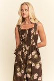 DAV126 - FLORAL JUMPSUIT