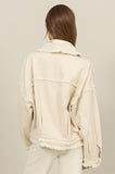 DZ105 - CREAM DENIM JACKET