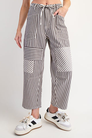 EAS102 - STRIPED TWILL PANTS