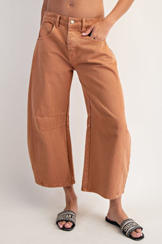 EES111 - GINGER BARREL JEANS -
