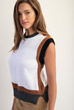 EES136 - COLOR BLOCK SWEATER -
