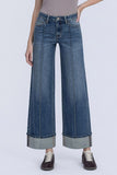 FLY113 - MR PINTUCK CUFFED JEANS
