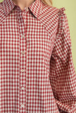 GIG109 - PLAID BUTTON DOWN -