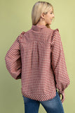 GIG109 - PLAID BUTTON DOWN -