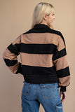 GIG110 - STRIPED PULLOVER SWEATSHIRT -