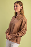 GIG111 - MOCHA BLOUSE