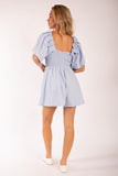 HAY102 - LT BLUE ROMPER -